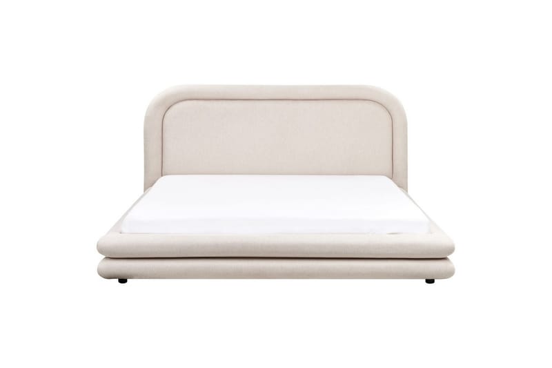 Vannseng Lavardens - Lys beige, svart, 180x200 cm - Møbler - Senger - Vannsenger