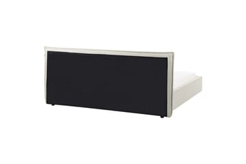 Vannseng Lestre - Hvit, Svart, 180x200 cm - Møbler - Senger - Familieseng