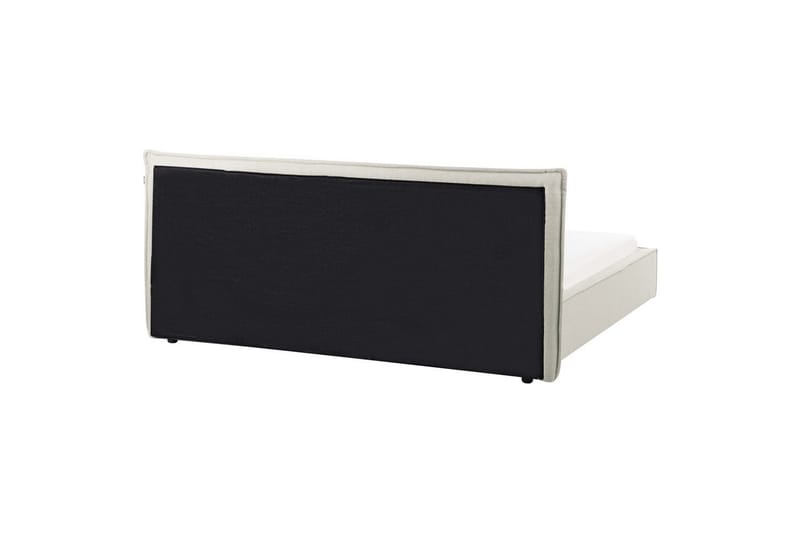 Vannseng Lestre - Hvit, Svart, 180x200 cm - Møbler - Senger - Familieseng
