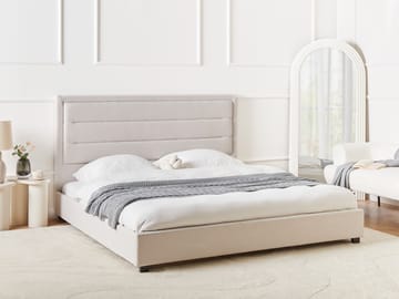 Vannseng Rouen 180x200 cm - Lys beige - Møbler - Senger - Vannsenger