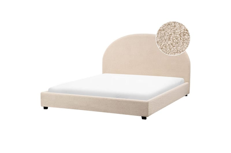 Vannseng Vaucluse - Beige Bouclé, 160x200 cm - Møbler - Senger - Vannsenger