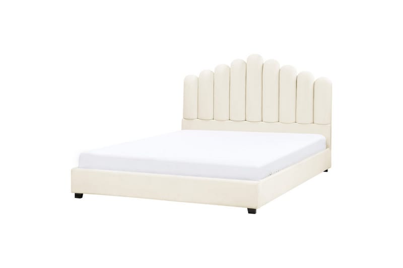 Vannseng Vincennes - Hvit, Svart, 180x200 cm - Møbler - Senger - Vannsenger