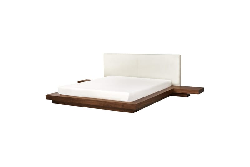 Vannseng Zen - Brun, Hvit, 160x200 cm - Møbler - Senger - Familieseng