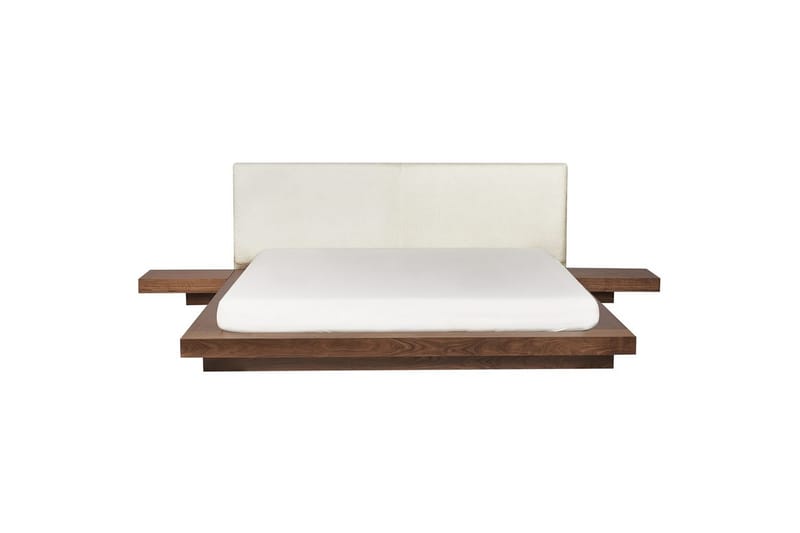 Vannseng Zen - Brun, Hvit, 180x200 cm - Møbler - Senger - Familieseng