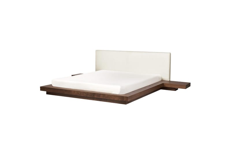 Vannseng Zen - Brun, Hvit, 180x200 cm - Møbler - Senger - Familieseng