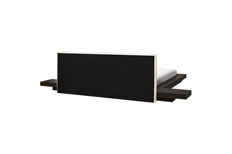 Vannseng Zen - Mørkt tre, hvit, 180x200 cm - Møbler - Senger - Familieseng