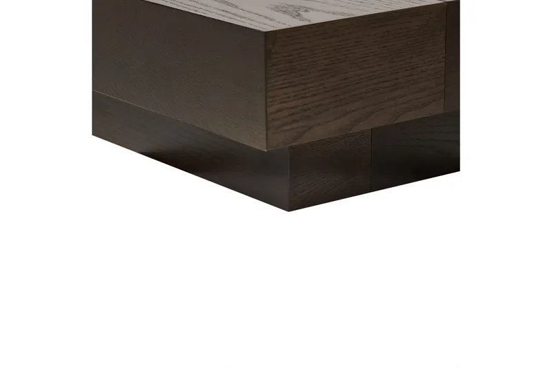 Vannseng Zen - Mørkt tre, hvit, 180x200 cm - Møbler - Senger - Familieseng