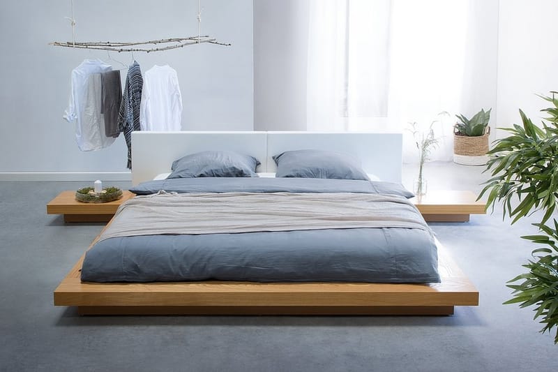 Zen Vannseng 180 | 200 cm - Tre / Natur - Møbler - Senger - Vannsenger