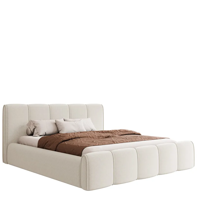 Varlinor Sengeramme 180x200 cm med Oppbevaring - Hvit - Møbler - Senger - Sengeramme & sengestamme