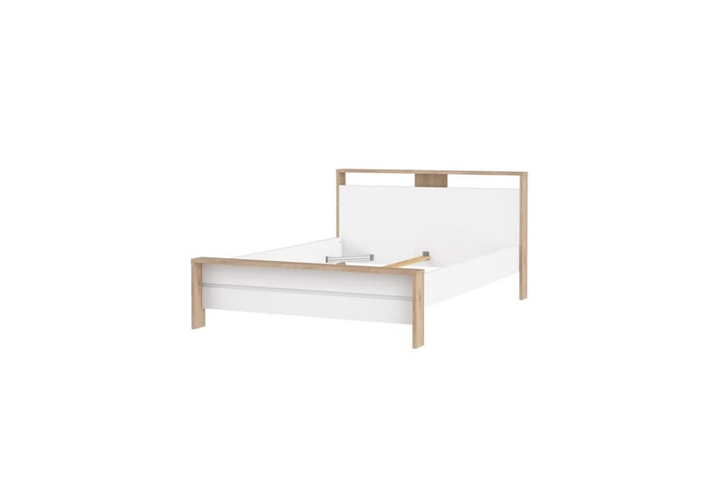 Varun Sengeramme 140x190 cm, Hvit/Natur