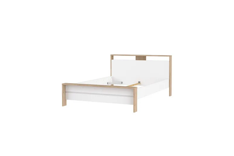 Varun Sengeramme 140x200 cm, Hvit/Natur