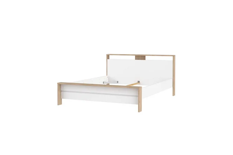 Varun Sengeramme 160x200 cm, Hvit/Natur