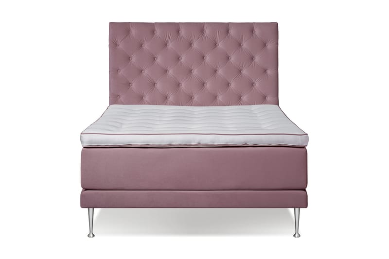 Victoria Komplett Sengepakke 140x200 - Cerise - Møbler - Senger - Komplett sengepakke