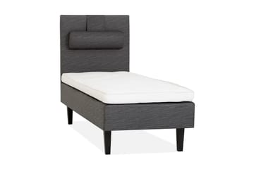 Viken Bas Rammeseng 80X200Cm - Grå, Konisk Eikeben - Møbler - Senger - Enkeltsenger