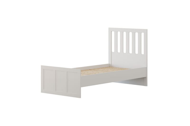 Vyric Sengeramme, Matt Hvit