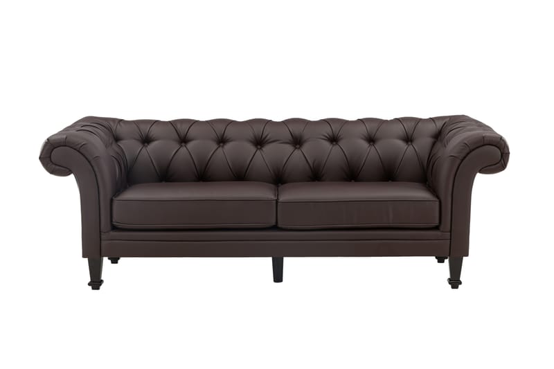 Ätran Chesterfield Sofa 2-seter Brun - Venture Home - Chesterfield sofaer - 2 seter sofa