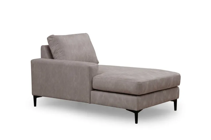Svanabyn Sofa m. Divan og Sjeselong 4-seter - Beige - Møbler - Sofaer - U-sofa