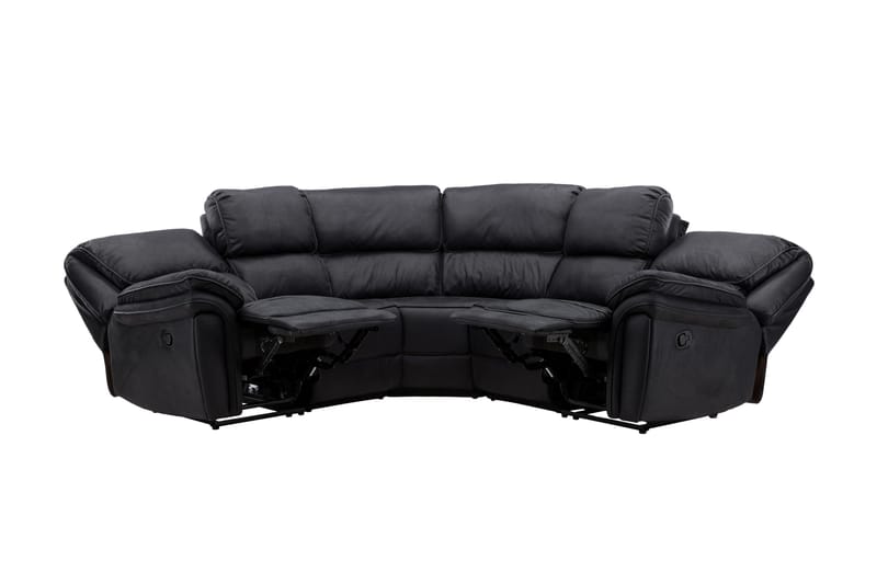 Saranda Reclinersofa - Svart - Møbler - Sofaer - Hjørnesofa