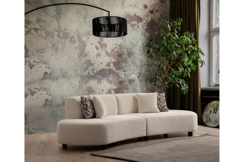 Dariya Sofa 3-seter - Beige - Møbler - Sofaer - Sofa 3 seter