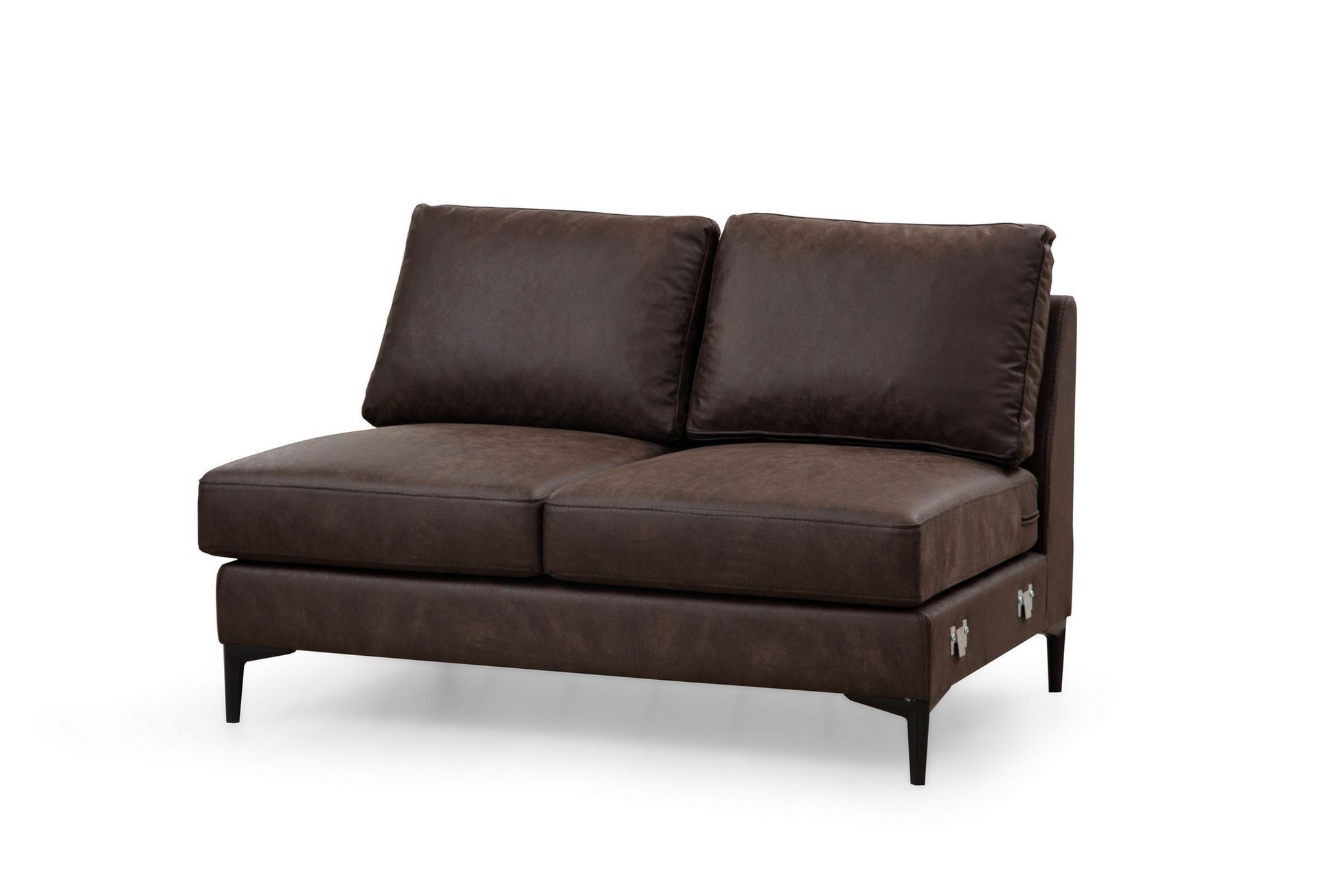 Svanabyn Sofa m. Divan og Sjeselong 4-seter - Mørkebrun - Møbler - Sofaer - U-sofa