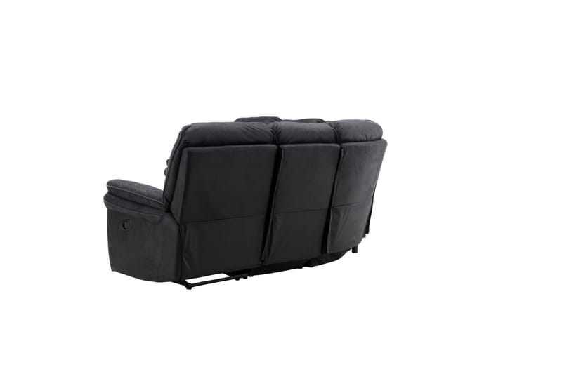 Saranda Reclinersofa - Svart - Møbler - Sofaer - Hjørnesofa
