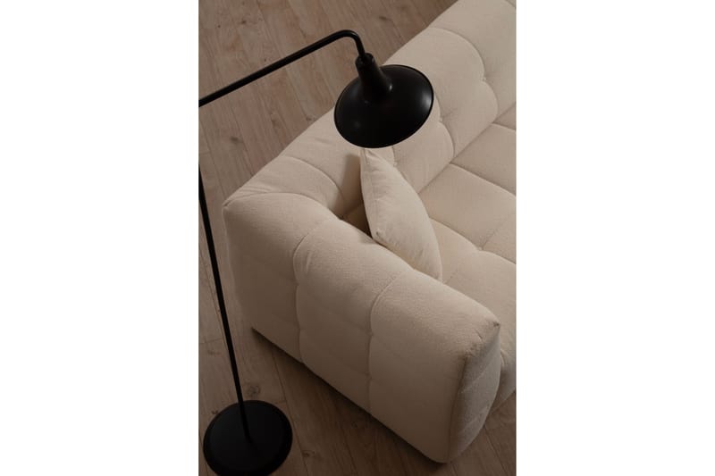 Octavian Sofa med Sjeselong 5-seter - Beige - Møbler - Sofaer - Sofa med sjeselong