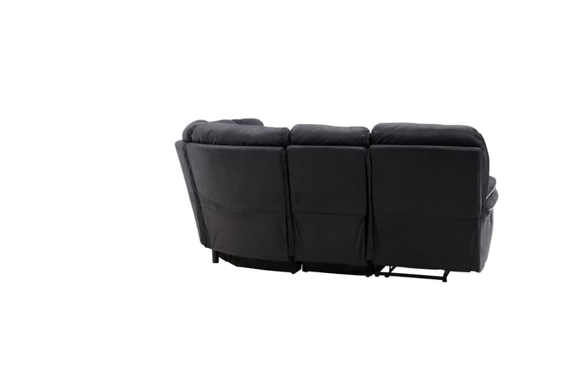 Saranda Reclinersofa - Svart - Møbler - Sofaer - Hjørnesofa