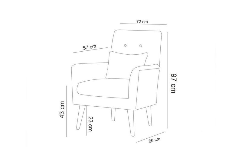 Arianda Sofagruppe - Antrasitt - Møbler - Sofaer - Sofagrupper