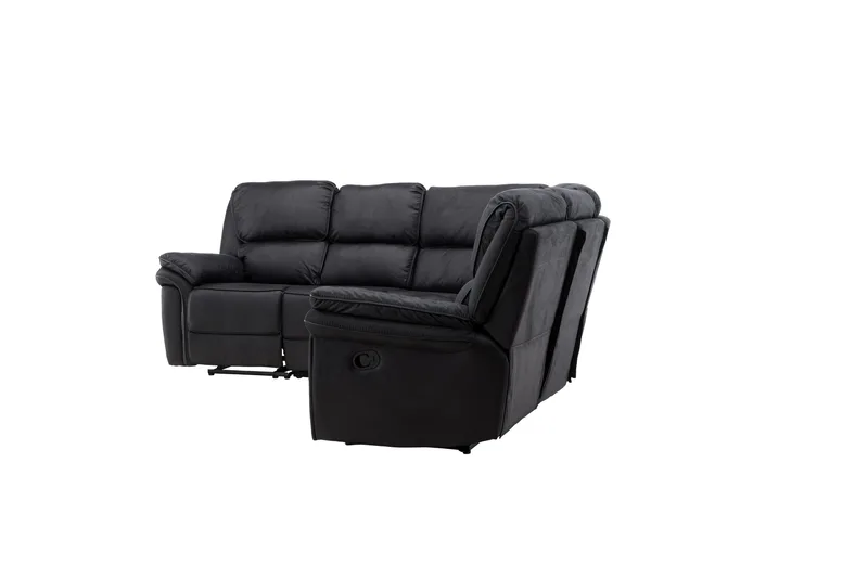 Saranda Reclinersofa - Svart - Møbler - Sofaer - Hjørnesofa