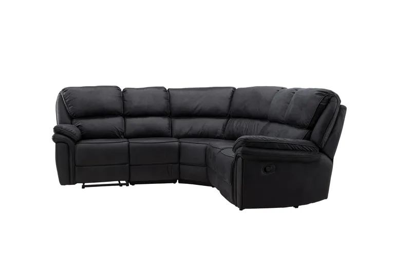Saranda Reclinersofa - Svart - Møbler - Sofaer - Hjørnesofa