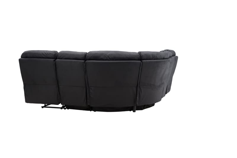 Saranda Reclinersofa - Svart - Møbler - Sofaer - Hjørnesofa