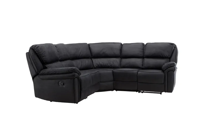 Saranda Reclinersofa - Svart - Møbler - Sofaer - Hjørnesofa