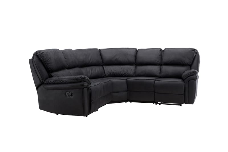 Saranda Reclinersofa - Svart - Møbler - Sofaer - Hjørnesofa