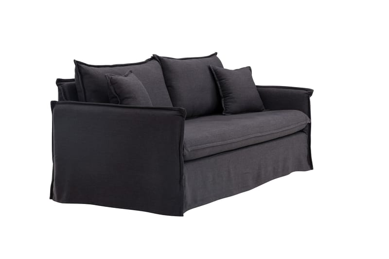 Nova 3-seters Sofa - Svart - Møbler - Sofaer - Sofa 3 seter
