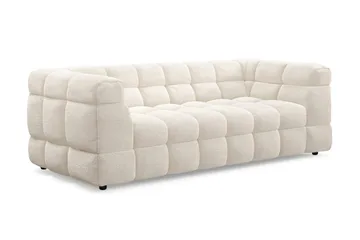Elise 3-seters boblete sofa - Beige - Møbler - Sofaer - Sofa 3 seter