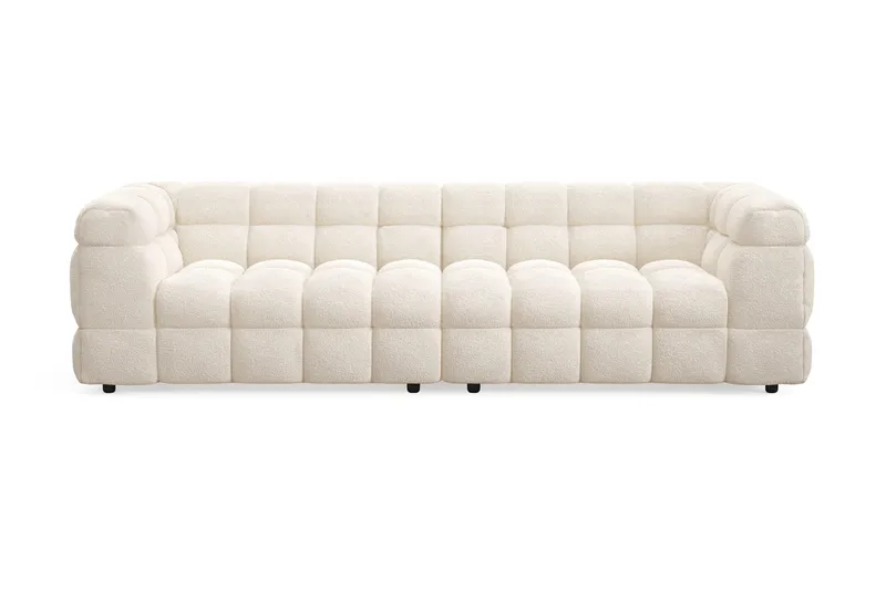 Elise 4-seters Sofa, Beige Teddy