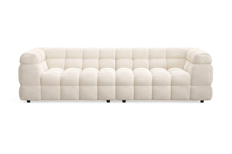 Elise 4-seters Sofa, Beige Teddy