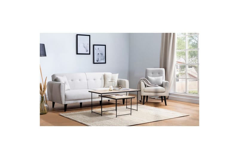 Hunterville Sofagruppe - Mørkegrå - Møbler - Sofaer - Sofagrupper