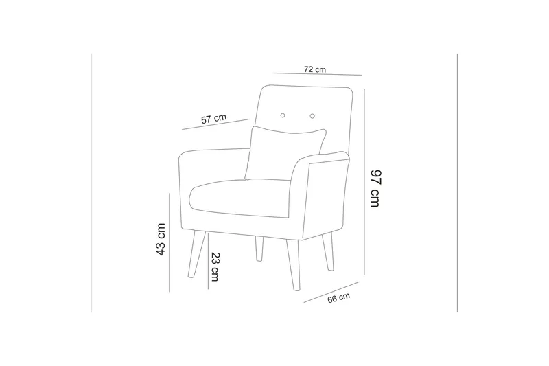 Hunterville Sofagruppe - Mørkegrå - Møbler - Sofaer - Sofagrupper