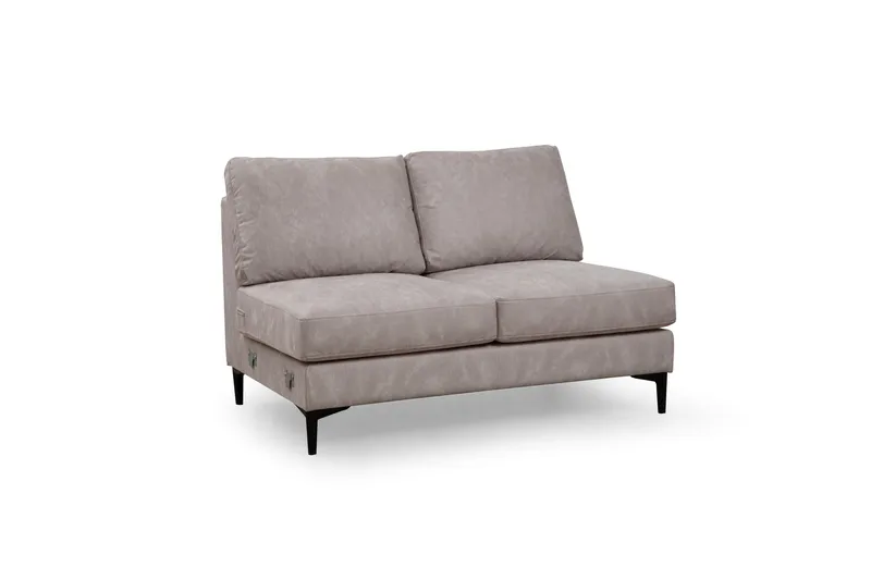 Svanabyn Sofa m. Divan og Sjeselong 4-seter - Beige - Møbler - Sofaer - U-sofa