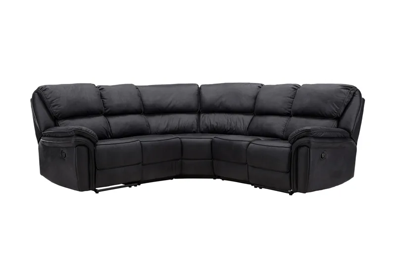 Saranda Reclinersofa - Svart - Møbler - Sofaer - Hjørnesofa