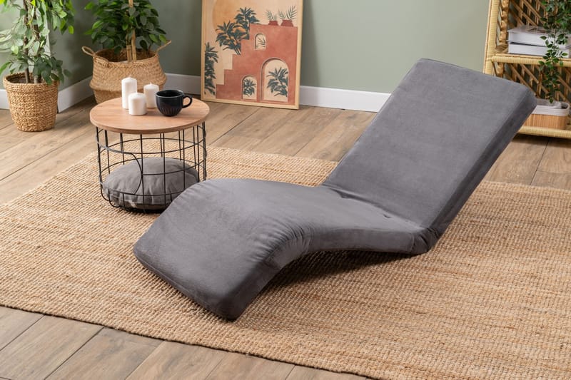 1-seters sovesofa Atelier Del Sofa Nami Single (55 x 50 x 60 cm) Grå - Møbler - Sofaer - Sovesofaer