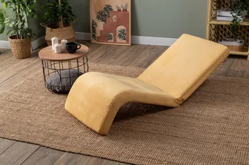1-seters sovesofa Atelier Del Sofa Nami Single (55 x 50 x 60 cm) Sennep - Møbler - Sofaer - Sovesofaer