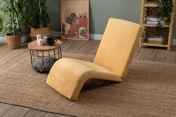 1-seters sovesofa Atelier Del Sofa Nami Single (55 x 50 x 60 cm) Sennep - Møbler - Sofaer - Sovesofaer
