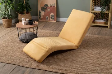 1-seters sovesofa Atelier Del Sofa Nami Single (55 x 50 x 60 cm) Sennep - Møbler - Sofaer - Sovesofaer