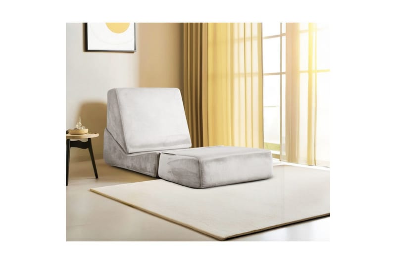 1-seters Sovesofa Dorielton Konvertibel Krem - Krem - Møbler - Sofaer - Sovesofaer