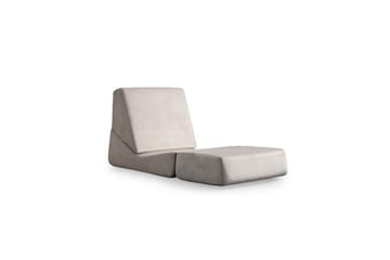 1-seters Sovesofa Dorielton Konvertibel Krem - Krem - Møbler - Sofaer - Sovesofaer