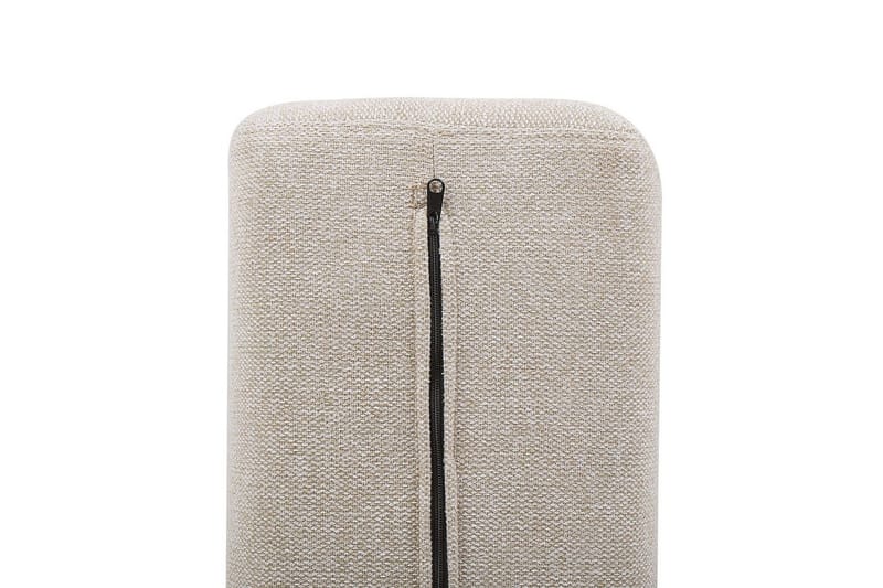 1-sitssoffa Beliani Tibro Beige, ljust trä Beige||Light colored wood - Møbler - Sofaer - Modulsofaer - Midtmodul
