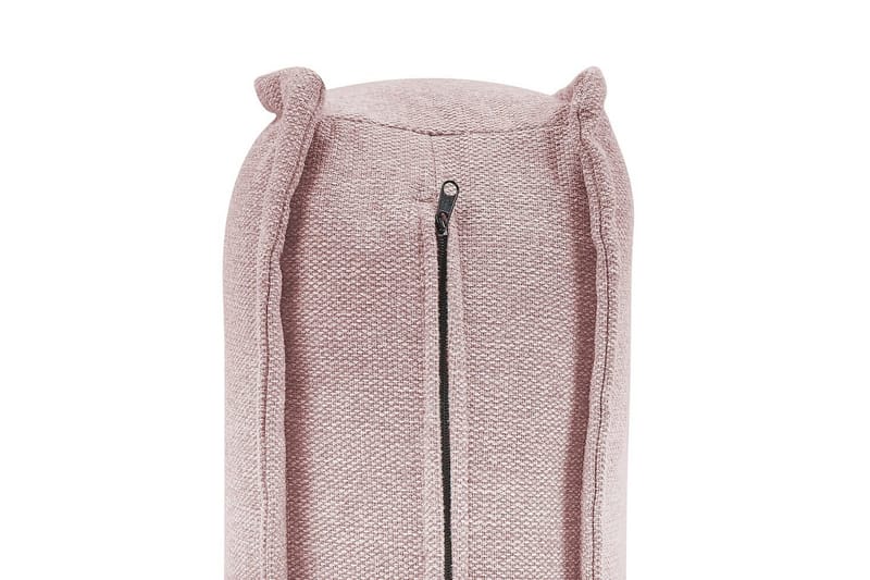 1-sitssoffa Beliani Tibro Beige, ljust trä Blush Pink||Light colored wood - Møbler - Sofaer - Modulsofaer - Midtmodul