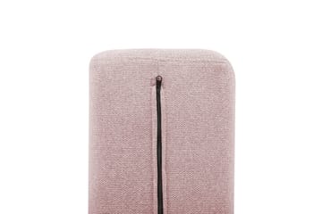 1-sitssoffa Beliani Tibro Beige, ljust trä Blush Pink||Light colored wood - Møbler - Sofaer - Modulsofaer - Midtmodul